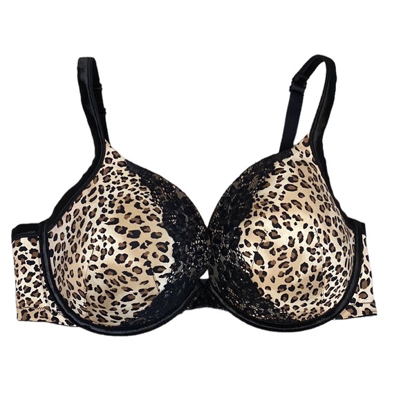 Cacique Intimates & Sleepwear Cacique Cheta Print Lace Detail